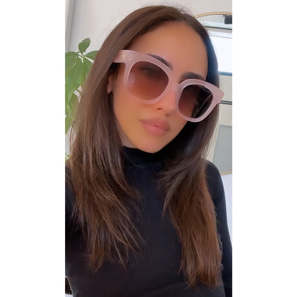 NEW Celine CL4002UN New Audrey Sunglasses in Light Pink - Picture 6 of 7